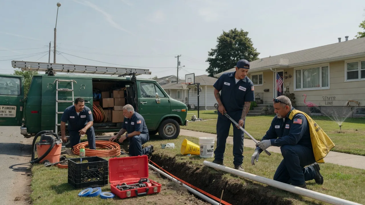 Gas Line Installation in Sunset, TX near me